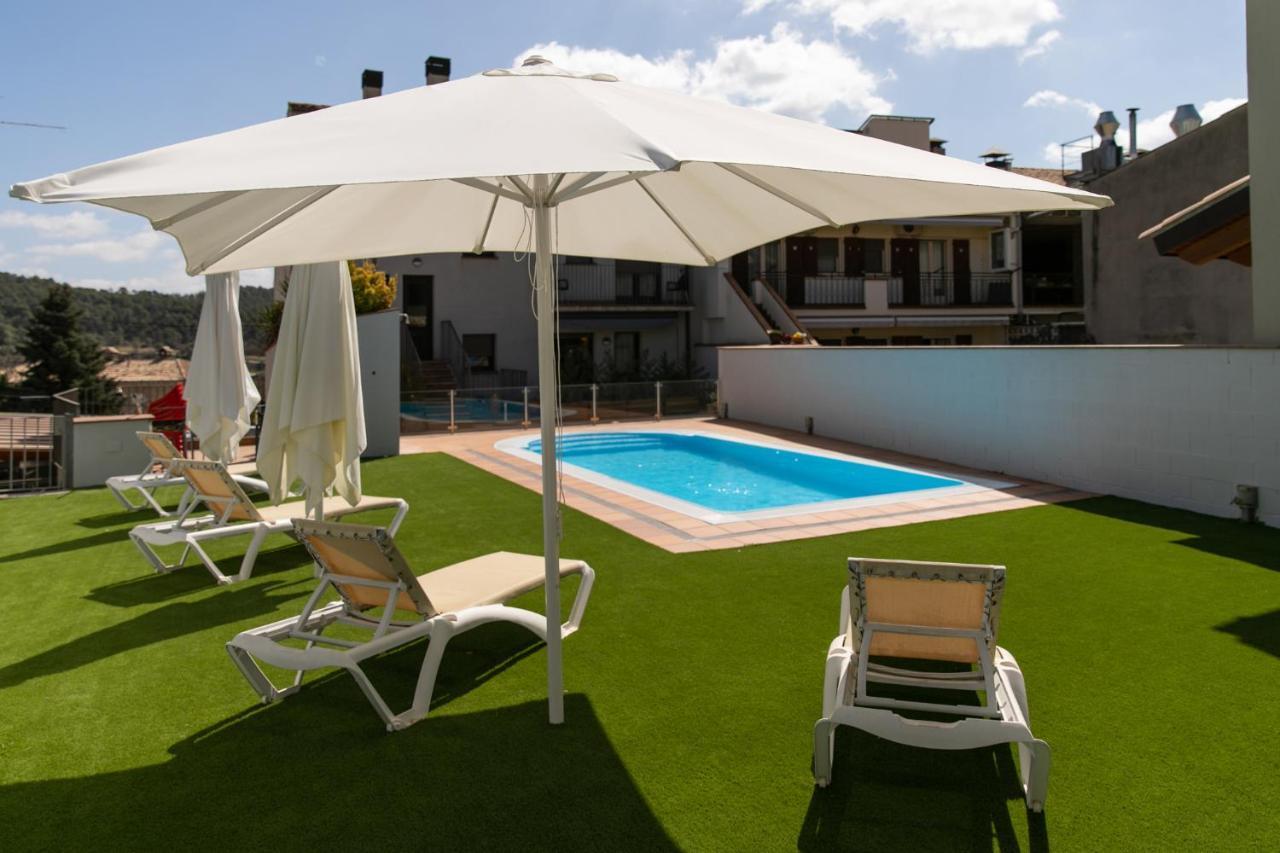 Aparthotel Cal Marcal Puig-reig Exteriör bild